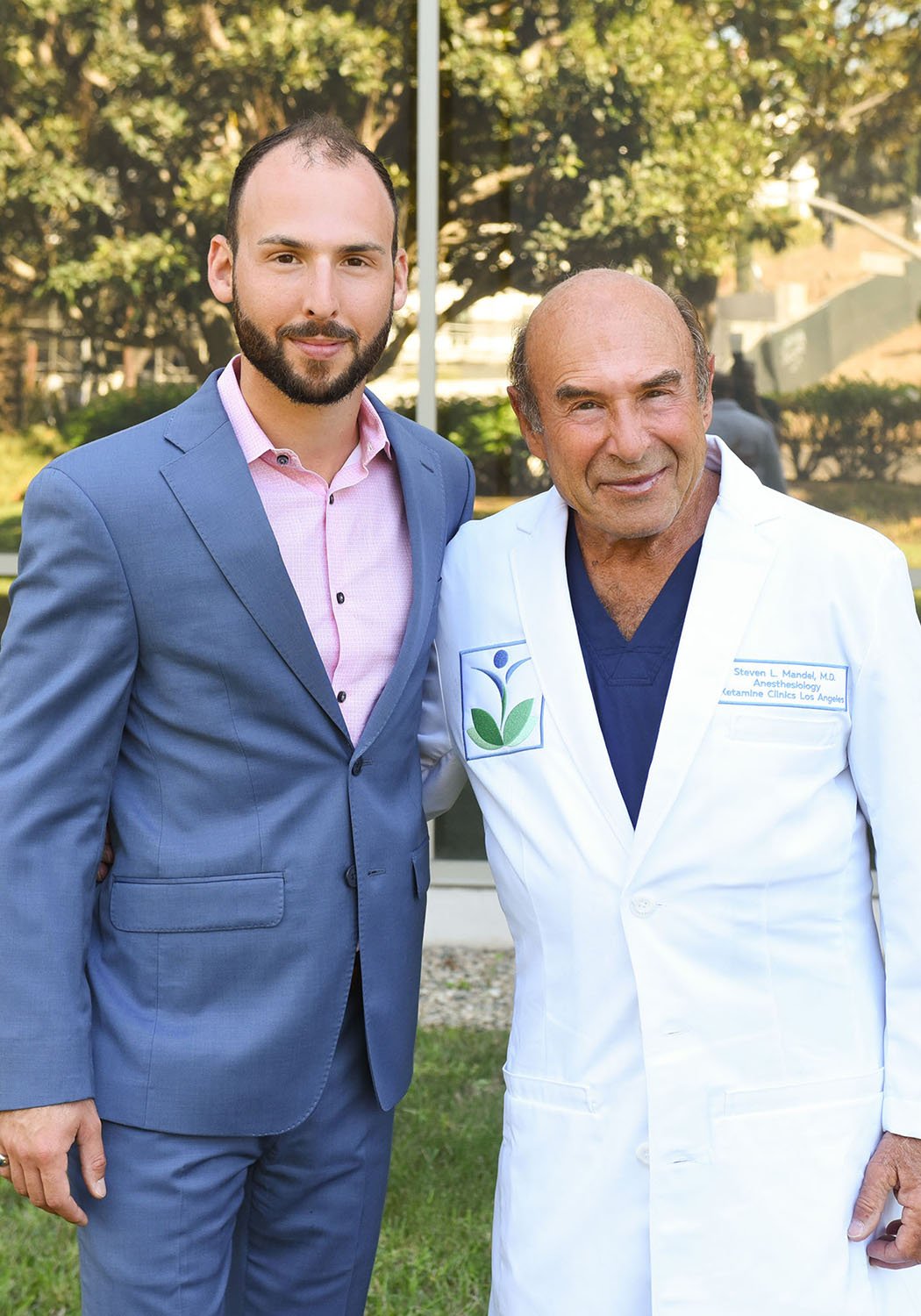 Sam and Dr Steven Mandel