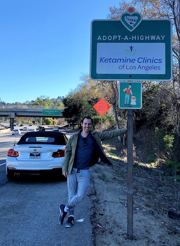 Ketamine Clinics of Los Angeles Adopt Highways to Give Back and Help Keep the City Cleaner