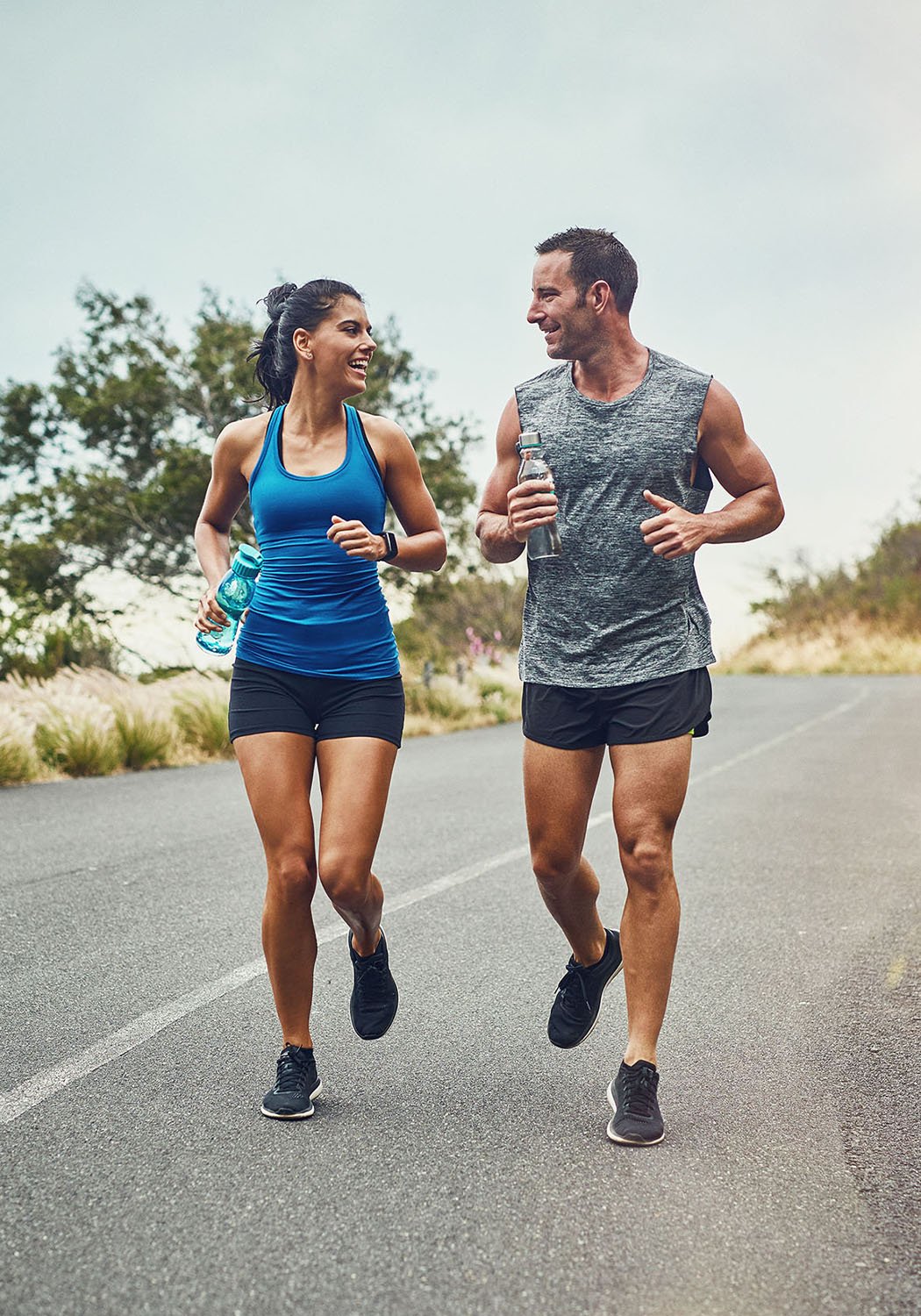 couple running